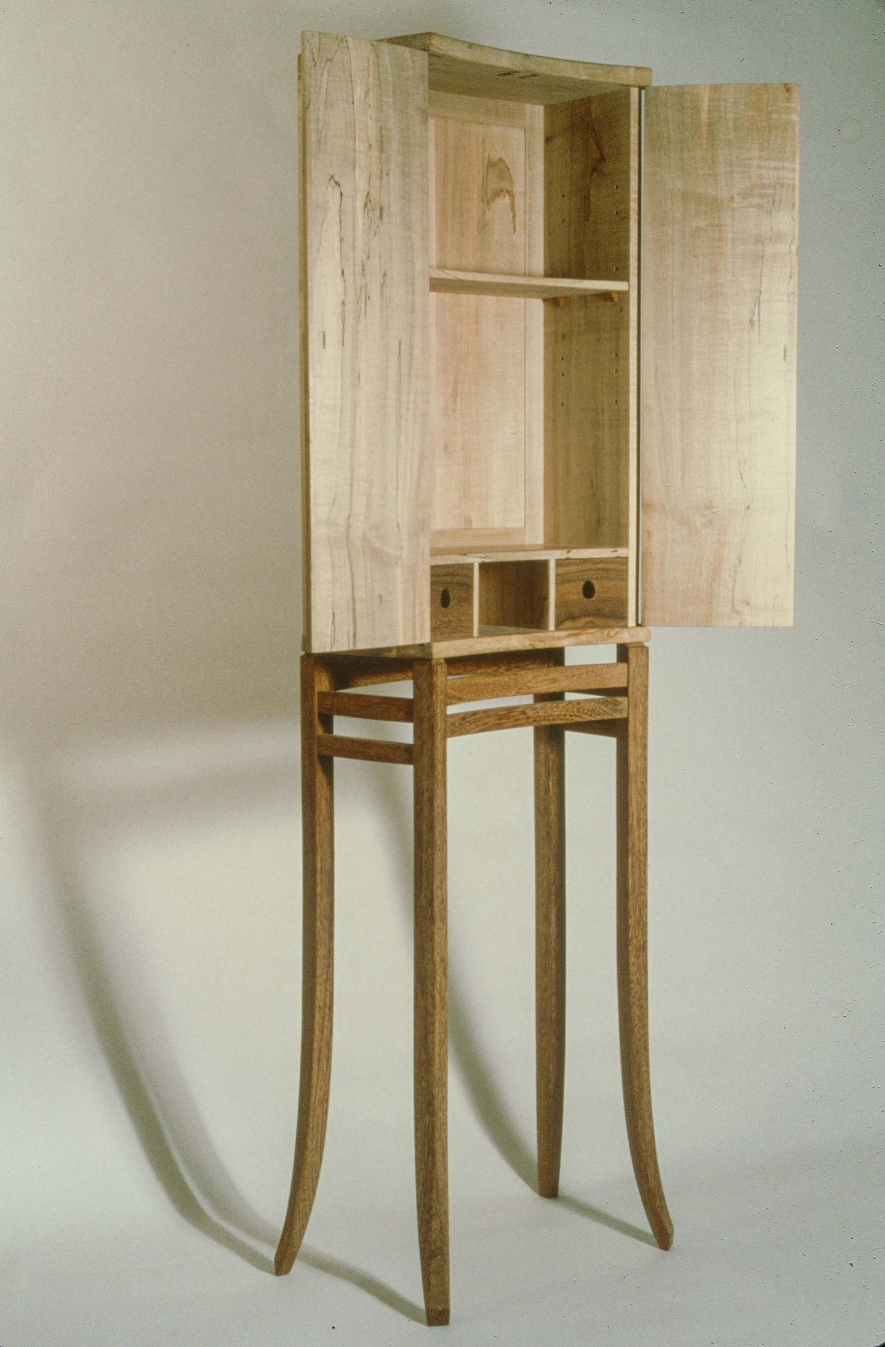 Cabinet of Spalted Maple